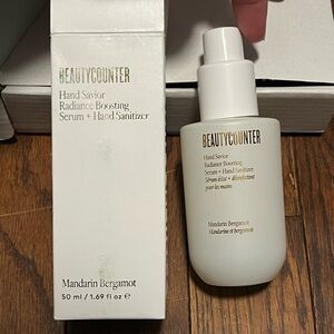 beautycounter Hand Savior Radiance Boosting Serum + Hand Sanitizer in White